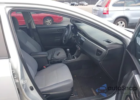 2015 Toyota Corolla L z USA, uszkodzony, nr VIN 2T1BURHEXFC342572